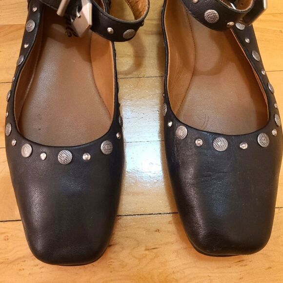 Free People Mystic Mary Janes Black Size 39.5 - Picture 4 of 10